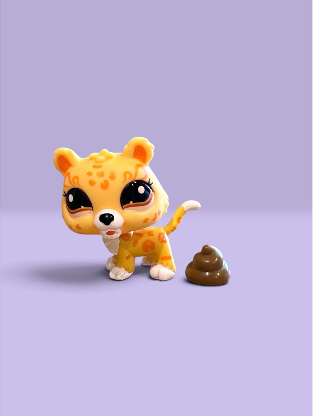 Littlest Pet Shop LPS Leopard Jaguar #51 with Accessory